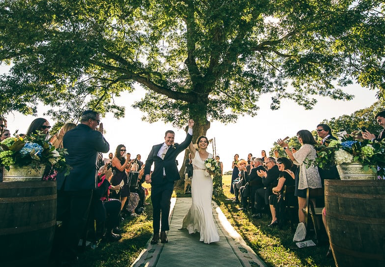 Ceremony or family portrait moment